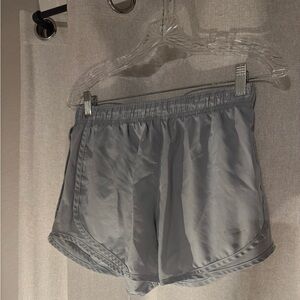 Nike Women's Athletic Shorts in Light Gray